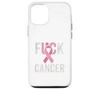 FCK Cáncer Pink Ribbon Survivor Warrior Awareness Fighter Carcasa para iPhone 12/12 Pro