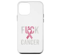 FCK Cáncer Pink Ribbon Survivor Warrior Awareness Fighter Carcasa para iPhone 12 Mini