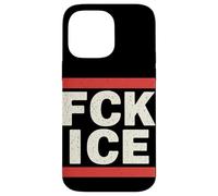 FCK Ice Mensaje Directo Protesta Activismo Justicia Social Carcasa para iPhone 14 Pro MAX