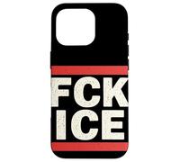 FCK Ice Mensaje Directo Protesta Activismo Justicia Social Carcasa para iPhone 16 Pro