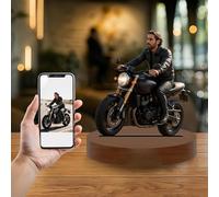 FCLYDER Figura Acrílica Personalizada con Foto en Estilo Cartoon - Retrato 2D para Escritorio, Regalo Original para Cumpleaños/Bodas/Aniversario - Decoración para Hogar y Oficina (Estilo 3)