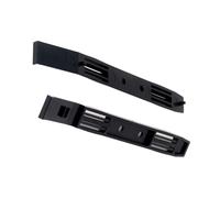Fcnjsao 1 par de rieles de montaje de discos duros para discos duros SATA 3.0 HDDS de 2, 5 y 3 de 5 pulgadas, color negro