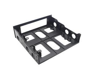 Fcnjsao 3 5 Pulgadas A 5 25 Pulgadas Disquetes Hasta La Bahía De Unidad Óptica Soporte Para Disquetes USB En Frente Del Panel Frontal