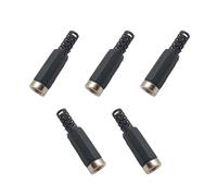 Fcnjsao 5PCS/Set DC5525 Adaptador de corriente DC5 5 mm x 2,5 mm hembra interfaces de montaje para portátiles reparación de adaptadores de carga