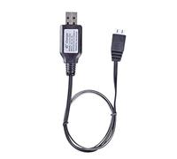 Fcnjsao 7 4 V batería de iones USB cable de carga 1000 iones cargador de batería XH-3P interfaz inversa para batería 18650