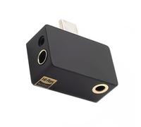 Fcnjsao Amplificadores de auriculares convertidores de sonido de 2,5 mm, 3,5 mm, 4,4 mm, puerto equilibrado, carcasa de metal, conectores Hifi y uso