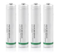 Fcnjsao Baterías recargables NiMH de 3 A, 1,2 V, 800 mAh, 1000 ciclos, con estuche de almacenamiento, baja autodescarga, baterías Nimh para mandos a distancia