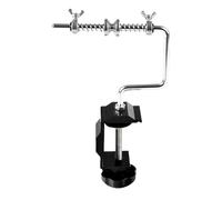 Fcnjsao Bobinadora de línea de pesca con abrazadera, ajustable, estable, portátil, accesorios de pesca, duraderos