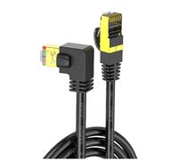 Fcnjsao Cable de conexión Ethernet Cat8 de velocidad rápida de 10 Gbps, cable de red de 10 Gigabit, conectores RJ45, línea de cable de conexión