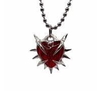 Fcnjsao Collar con colgante de espiga con forma de amor hecho a mano, cadena con bolsa para llaves, cadena para mujeres y niñas, joyería de moda