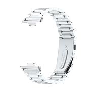 Fcnjsao Correa de repuesto flexible de metal para reloj, correa de reloj colorida multifuncional para reloj Fit3