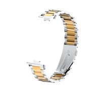 Fcnjsao Correa de repuesto flexible de metal para reloj, correa de reloj colorida multifuncional para reloj Fit3