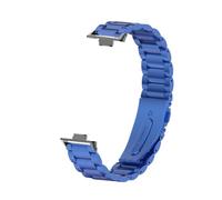 Fcnjsao Correa de repuesto flexible de metal para reloj, correa de reloj colorida multifuncional para reloj Fit3