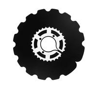 Fcnjsao Cubiertas de lavado de bicicletas, bordes de freno de disco, protector anticontaminación, fundas de freno de disco de bicicleta, protecciones de limpieza, cubierta de lavadora de bicicleta de