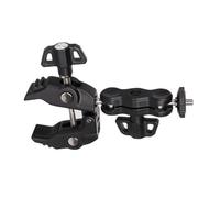 Fcnjsao Monopod - Soporte para manillar de motocicleta con rosca de 1/10.2 cm 3/20.3 cm para monitor, luz LED de vídeo, abrazadera multifuncional resistente