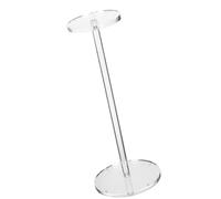 Fcnjsao Pantallas de materiales acrílicos resistentes y transparentes de moda con diseño base estable para diferentes estilos elegantes