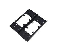 Fcnjsao Soporte de montaje de disco duro para PC para carcasa de PC, optimización de refrigeración, control de temperatura, uso optimizado del espacio, soporte de ventilador de metal para PC