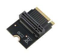 Fcnjsao Tarjeta de montaje vertical compatible con ranuras M, incluye adaptador de unidad vertical de estructura antidaños