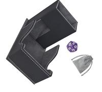 Fcnjsao Torre de dados plegables multifuncionales, materiales resistentes al agua, para configuración organizada de juegos, torre de dados plegables