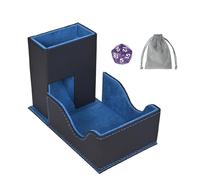 Fcnjsao Torre de dados plegables multifuncionales, materiales resistentes al agua, para configuración organizada de juegos, torre de dados plegables