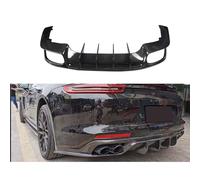 FCNNYBF Difusor Parachoques Trasero Coche para Porsche Panamera 971 2017 2018 2019 2020 2021 2022, Difusor de Labio del Parachoques Trasero Spoiler Protector Accesorios