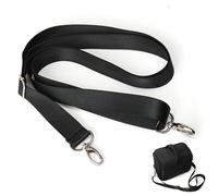 Fc'Noqgn Correa Universal para Todo Tipo de Bolsas con 2 Ganchos de Hebilla de alpinismoNegro, Negro