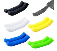 Fc'Noqgn Cubre manetas de freno de bicicleta Protectores de manillar de silicona Antideslizantes Cubre manetas de freno de Cubre manetas de bicicleta de montaña 5 pares 5 colores