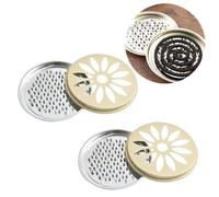 Fc'Noqgn Soporte de Bobina de Mosquito 2pcs, Soporte de Bobina Espiral de Mosquito, Estante de Bobina de Mosquito, Estante de Bobina de Mosquito, Estante de extinción de Bobina de Mosquito.