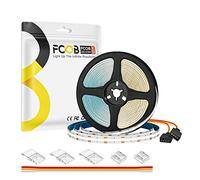 FCOB COB CCT Tira LED Flexible de Alta Densidad CCT(3000K-6000K) 5M 640LEDs/m DC12V 10mm Ancho CRI90+ Sintonizable Regulable Luz LED para decoración DIY(Controlador＆Alimentador no incluidos)