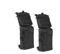 FCOUIID Coco ATV Fender Bags - Paquete de 2 Bolsas de sillín para Tanque de ATV, Bolsas de Almacenamiento de Carga para Caza (Negro)