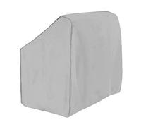 FCOUIID - Funda para consola central de barco, lona de poliéster de grado marino 600D, impermeable, color gris (tamaño grande de hasta 46 pulgadas de ancho x 40 pulgadas de largo 45 pulgadas de alto)