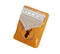 FCOVIRLEN Kalimba Piano de Pulgar,Piano de Dedo, Piano de Pulgar 21 Notas Kalimba Tablero único Piano de Dedo Principiante Instrumento de Piano Color Madera Original