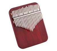 FCOVIRLEN Kalimba Piano de Pulgar,Piano de Dedo, Piano de Pulgar Profesional Kalimba de 17 o 21 Teclas, Chapa de Madera Maciza, Teclado de Piano de Dedo Carlimba de corazón púrpura(21)