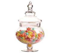 FCQLFYF Tarro De Vidrio De Almacenamiento,Botes De Cristal Con Tapa,Envases Cristal Alimentos,Tarros De Cristal Para Conservas,Para Comida, Buffet Dulce, Galletas, Exhibición De Cocina, Fiesta