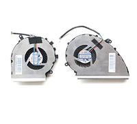 FCQLR CPU & GPU Ventilador compatibles para MSI GE72VR GP72VR Ordenador portátil CPU enfriamiento Ventilador PAAD06015SL N366 N372 4PIN