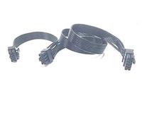 FCQLR para Antec/Antec HCG-520M, HCG-620M Module Power Supply Dual 8pin (6 + 2) Graphics Power Cord