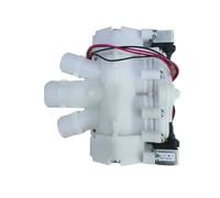 FCS-12-YM-1 Válvula de descarga de repuesto para inodoros inteligentes, válvula electrónica de control de agua, conexión multirosca, construcción de plástico, diseño a prueba de humedad