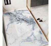 FCS Bathroom Alfombrilla de baño, Alfombra Ducha Antideslizante, Alfombra de bañera Antideslizante con Drenaje, Suave PVC Lufa Alfombra baño, Secado Rápido(Size:60CMx90CM,Color:D)