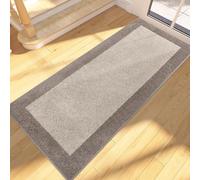 FCSDETAIL Felpudo Entrada Casa 60 x 210 cm, Alfombra Antideslizante y Lavable en Lavadora, Alfombra Atrapapolvo Absorbentes para Perro, Entrada, Puerta, Pasillo