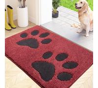 FCSDETAIL Felpudo Entrada Casa 60 x 90 cm, Alfombra Antideslizante y Lavable en Lavadora, Alfombra Atrapapolvo Absorbentes para Perro, Entrada, Puerta, Pasillo