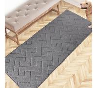 FCSDETAIL Felpudo Entrada Casa Larga 60 x 150 cm, Alfombra Antideslizante y Lavable en Lavadora, Alfombra Atrapapolvo Absorbentes para Perro, Entrada, Puerta, Pasillo y Cocina