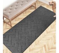 FCSDETAIL Felpudo Entrada Casa Larga 60 x 150 cm, Alfombra Antideslizante y Lavable en Lavadora, Alfombra Atrapapolvo Absorbentes para Perro, Entrada, Puerta, Pasillo y Cocina