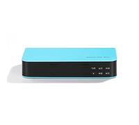 Fcuajdkq 1 dispensador de píldoras inteligente PCS para contenedor organizador de almacenamiento para caja de píldoras (azul)