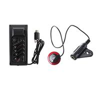 Fcuajdkq 1 juego de EQ Pre-Amp Plus para guitarra acústica 7545R-4 y 1 tablero de guitarra AD-20 musical en instrumento