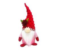 Fcuajdkq 1 Piezas Decoraciones de Felpa de Gnomo del DíA de San ValentíN Y SeñOra Escandinavos para el Adorno de Mesa del DíA de San ValentíN B
