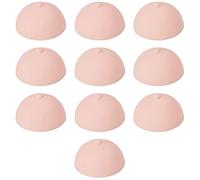 Fcuajdkq 10 moldes de silicona con forma de areola para practicar tatuajes 3D, pechos falsos, pecho, pleural, para principiantes, maquillaje permanente