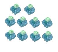 Fcuajdkq 10 piezas caja interruptores teclado mecánico personalizado Cherry MX interruptor de 5 para Feker 75 gmk67 gk61 accesorios de piezas de repuesto reemplazo