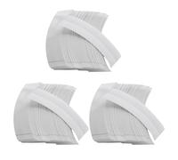 Fcuajdkq 108 Tiras Adhesivas de Extensión de Cabello con Cinta Doble Fija, Resistentes Al Agua para Pelucas/Pelucas de Encaje, Película con Línea de Corte