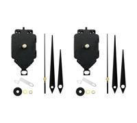 Fcuajdkq 2 conjuntos de kit de movimiento de reloj DIY movimiento oscilante con agujas piezas de reparación de reloj de cuarzo piezas de repuesto I