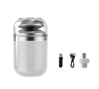 Fcuajdkq 2 en 1 Afeitadora Eléctrica Portátil y Cortacésped de Pelo Nariz. Afeitadora eléctrica recargable y conveniente para viajar.